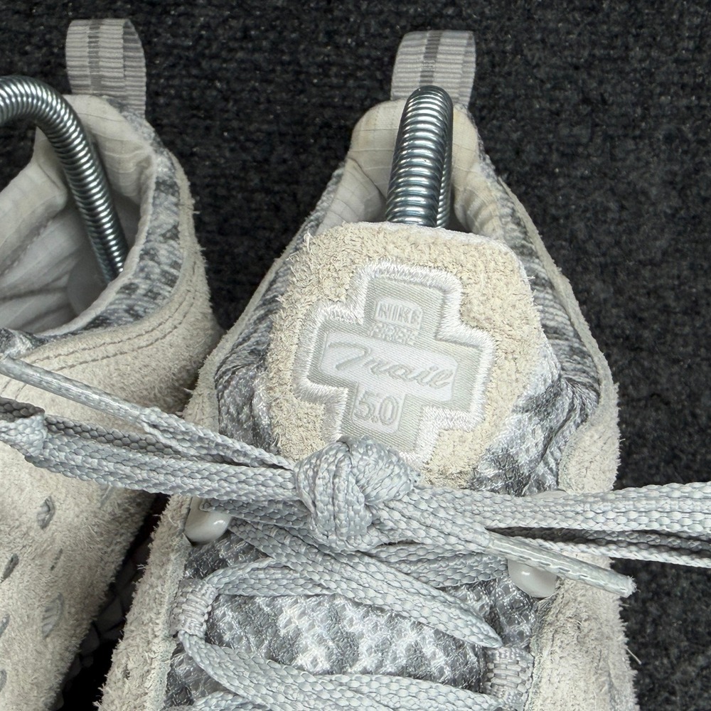 Nike Free Run Trail Shoes Men's 11 Neutral Grey Summit White Suede Athletic - Picture 5 of 15